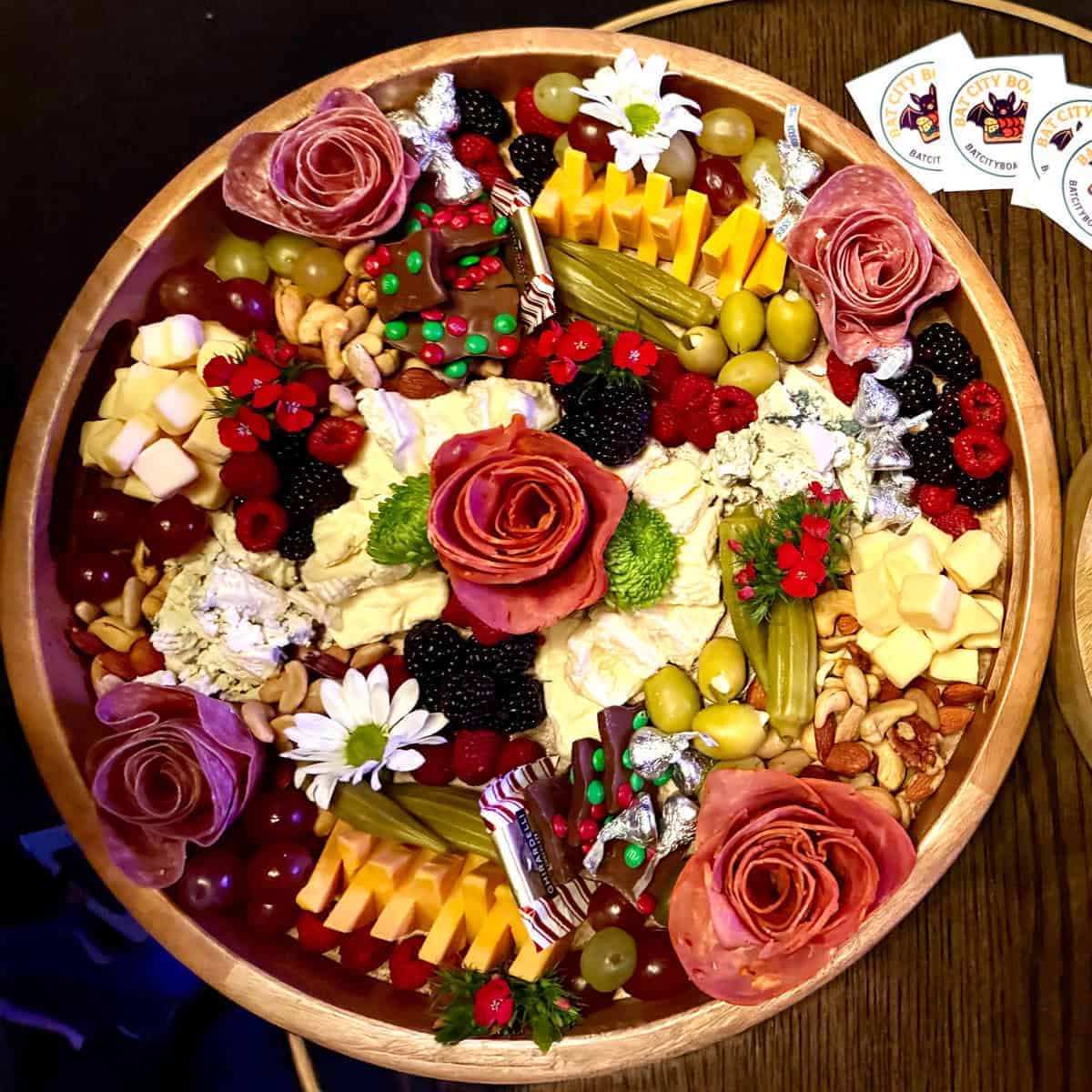 charcuterie board 3 square scaled