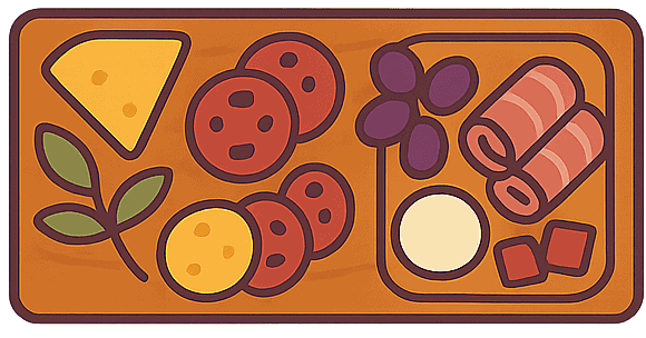 icon large charcuterie board