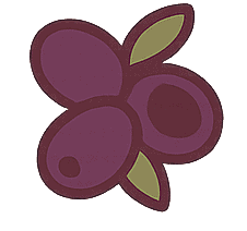 icon. olives. dark